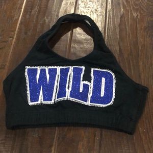 Black WILD Sports Bra